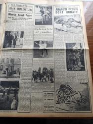 Yeni İstanbul Gazetesi - 31 Temmuz 1953 - Kore Barış Konferansı - Mustafa Nermi - Amerikan Uzak Doğu Komutanı Mark Clark Sulh Kızıllar'a Bağlı Diyor - Sovyetler Avusturya'yı Gafil Avlamak İstiyor - Malatya Emin Yalman'a Yapılan Suikast Hakkında Duruşma - Adnan Menderes Ege Kasım Gülek de Karadeniz Bölgesine Gidiyor - Elektrik Arızası Yüzünden İstanbul Radyosunda - Türkiye Almanya Ticari Münasebetleri Gelişiyor - Döner Ayna Yazan Halide Edip Adıvar Yazı Dizisi - Baydar Derler - Kravat Yüzünden İşlenen Cinayet - Kore'de Müttefikler Ve Komünistler Ateşkes Hattına Çekildiler - Ankara İstanbul İzmir Radyosu Programı - Binbirgece Masalları Canem Çeviren Reşad Nuri Darago Yazı Dizisi - Hüseyin Avni Şanda -  Dış Ülkelerin Pahalılığı Bir Mazeret Midir - İlk Yazı Makinesini Kim İcat Etti - Milyonerler Cenneti Cote D'azur - İstanbul Şehrinden Röportajlar - İslam Memleketleri Yazan Fikret Adil Yazı Dizisi - Balerinlere At Yasak - Modern Pakistan'da Resim Sanatı - Çapamarka - Arı Bisküvileri