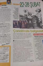 HÜRRİYET GAZETESİ-TELESKOP DERGİSİ-TELEVİZYON EKİ-22 ŞUBAT-28 ŞUBAT- 1997-KAPAK-FOTOĞRAF-RÖPORTAJ-ZEYNA-KAHRAMAN-SAVAŞÇI-ÇANAKKALE ZAFERİ-BELGESEL-YAPU DEDE-REHA ERUS-ALİCİA SİLVERSTONE-WHOOPİ GOLDBERG-JHONNY DEEP-KAAN GİRGİN-RADYO-STEPHANİE SEYMOUR-SELDA ÖZER-SELEN YILDIZ-KARA MELEK-JULIA STEMBERGER-SUNSET PLAJI-ALTIN KÜRE-MADONNA-ANTONIO BANDERAS-JOHN TRAVOLTA-FIDYE-ORHAN GENCEBAY-MİTHAT BEREKET-İNTİHARIN EL KİTABI-ATİLLA OLGAÇ-DEMET SAĞIROĞLU-HAKAN ÇELİK-DİZİ MÜZİKLERİ-ÖLESİYE-ÖLÜM AĞI-PORTE-ANN SOTHERN-PEMBE DİZİLER