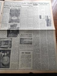 Yeni İstanbul Gazetesi - 7 Haziran 1953 - Mustafa Nermi - Amerika Cumhurbaşkanı Eisenhower'in Güney Kore'ye Son Teklifi - Dumlupınar Faciasının Temsili Tatbikatı Yapıldı - İran'da Komünistlerle Kanlı Bir Sokak Çarpışması - Adnan Menderes Churchill'le Görüştü - İçişleri Bakanı Ethem Menderes Şehrimizde - İzmir Şehir Tiyatrosu İhya Edilecek - Dumlupınar Faciasının Temsili Tatbikatı Yapıldı - Deniz Tarihimizde Yapraklar Ertuğrul Faciası - Cicim Yazan Collette Yazı Dizisi - İstanbul Fethi İçin Törenler Bugün Sona Eriyor - Çorlulu Alipaşa Camii - Windsor Dük'ünün Hatıraları - Memleket Ve Dünya Borsa Ve Piyasaları - Batı Almanya'nın Demirperde İle Ticareti - Baydar Derler Pazar Konuşmaları - Amerikan Gençliğini Kemiren Dert Aşksız Şehvet - Gökbayrak Yazan Leon Cahun Yazı Dizisi - Yaz Modası - İngiltere'de 1. Elizabeth Devrinin Yarattığı İzler - Tarihte İstanbul Ramazanları - Puro Tuvalet Sabunları - Arı Unları - Satılık Humber Marka Otomobil - Ziraat Bankası - Osman Bölükbaşı