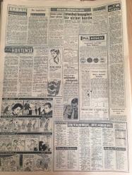 YENİ SABAH GAZETESİ   30 TEMMUZ 1958 YIL :21 SAYI :6968---Türkiye ye dış  yardımlarda  kontrol şartı  bulunmayacak --Bağdat Paktı Konseyi Çalışmalarını Bitirdi --Lübnan  başvekil süikastten  kurtuldu --Kıbrıs  da bir ayda 45 Türk , 42 Rum Öldürüldü --Marmara Yarışı :Anadolu  sahilleri  tamamlandı --Irak 'ın  sesi radyosu --Bir hasbihal  :Siyavuşgil --Dans Uğruna Malayalı  Prensin Aşkını Reddetti --Ticaret Odası Bazı İktisadi Tedbirler Alınmasını İstiyor --Komite Kadri 'yi  K. Gümrük 'e  verdi --Mornar Bugün Kontrat Yapacak --G.Romen Şampiyonasının Tepkileri  Devam Ediyor --Remodini İtalya da dün tekliflerle geldi --Küçük Çiftlik Parkı :Müzeyyen  Senar ---