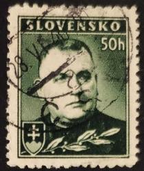 +++ SLOVAKYA DR. JOSEF TISO  1939    50H - DAMGALI