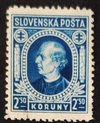 +++ SLOVAKYA İNAÇ TEMA , ANDREJ HLINKA  1939   - DAMGALI