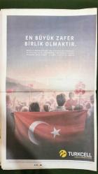 Hürriyet Gazete 30 Ağustos 2017 Büyük Zafer Kutlu Olsun,Güle Güle Vatansever İnsan,Cenazede İzdiham,Vatan Şaşmaz,Zeyno Günenç,Alp Eren Kamis,Melek Şahin,Demet Tuncer,Pınar Altuğ,Ferdi Akarnur,Tamer Karadağlı,Filiz Aker,Safiye Saydam,Burcu Esmersoy,Fatih Akın,'Kürk Mantolu Madanno' Sahneye Çıkıyor,Tuba Ünsal,Selanik'te Atatürk Rekoru,Bonservisini Al Öyle Gel,Jose Sosa,Tolgay Arslan,Fikret Orman,İşte Van Persie Gerçeği,Robin Van Persie,Luis Neto,9 Puana 38 Bin Kombine,Serdar Taşçı,Emre Mor,Kylian Mbappe,Arda Turan,Şampiyon Olduğu Elbiseyle Döndü,Rus Tenisçi Maria Sharapova,En Büyük Rakibimiz Bayram Tatili,Cedi Osman,Barış Hersek,Ali Muhammed,Sinan Güler,Doğuş Balbay,Erkan Veyseloğlu,Semih Erden,Furkan Aldemir,Kenan Sipahi,Göksenin Köksal,Melih Mahmutoğlu,Sertaç Şanlı,Furkan Korkmaz,Ufuk Sarıca,Sadece Aptallar Fikir Değiştirmaz,Mircea Lucescu,Oğuzhan Özyakup,Andriy Shevchenko,Yapı Kredi-İstanbul Arel Ü.-Turkcell-İstanbul Kültür Ü.-İstanbul Aydın Ü.-Atılım Ü. Bayram İlanları,Seri İlanlar