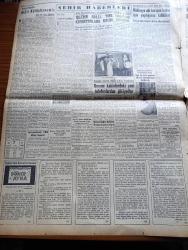 Yeni İstanbul Gazetesi - 7 Ağustos 1953 - Mustafa Nermi - Türk Alman Ticari Anlaşması İmzalandı - CHP'nin Ordu Açık Hava Mitinginde Hadiseler Çıktı - Malatya Suikastı Davasının Birinci Safhası Sona Erdi - Kore'de 25 Türk Esiri İade Edildi - Mecidiyeköyünde Bir Esrar Tekkesi Basıldı - Döner Ayna Yazan Halide Edip Adıvar Yazı Dizisi - Profesör Doktor Sadi Irmak - Dumlupınar Denizaltısı'nın Kasten Batırıldığı İçin Yaptığımız Tahkikat - Kasım Gülek'in Ordu Konuşması - Cihat Dergisi Sahibi Mustafa Bağışlayıcı - 8 Yugoslav Atleti Dün İstanbul'a Geldi - Kızılların Kore'de Yaptığı İşkence - Kolombiyada 711 Gerilla Teslim Oldu - Ankara İstanbul İzmir Radyosu Programı - Çatalağzı Santrali Takviye Ediliyor - Hüseyin Avni Şanda - Hekimlikte Meslek Sırrı Batıl Bir İtikat Mıdır - Himalaya'ya Bile Vizesiz Hiç Kimseyi Çıkarmak Mümkün Değil - Muş'ta Toprak Dağıtımı - İnek 1624 Yılında Amerika'ya Getirilmişti - Ölüler Şehri - Tarsus Vapuru Notları - Kuzey Buz Denizinin Suları Isınıyor -- Fordson Major