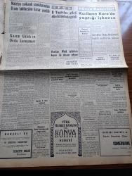 Yeni İstanbul Gazetesi - 7 Ağustos 1953 - Mustafa Nermi - Türk Alman Ticari Anlaşması İmzalandı - CHP'nin Ordu Açık Hava Mitinginde Hadiseler Çıktı - Malatya Suikastı Davasının Birinci Safhası Sona Erdi - Kore'de 25 Türk Esiri İade Edildi - Mecidiyeköyünde Bir Esrar Tekkesi Basıldı - Döner Ayna Yazan Halide Edip Adıvar Yazı Dizisi - Profesör Doktor Sadi Irmak - Dumlupınar Denizaltısı'nın Kasten Batırıldığı İçin Yaptığımız Tahkikat - Kasım Gülek'in Ordu Konuşması - Cihat Dergisi Sahibi Mustafa Bağışlayıcı - 8 Yugoslav Atleti Dün İstanbul'a Geldi - Kızılların Kore'de Yaptığı İşkence - Kolombiyada 711 Gerilla Teslim Oldu - Ankara İstanbul İzmir Radyosu Programı - Çatalağzı Santrali Takviye Ediliyor - Hüseyin Avni Şanda - Hekimlikte Meslek Sırrı Batıl Bir İtikat Mıdır - Himalaya'ya Bile Vizesiz Hiç Kimseyi Çıkarmak Mümkün Değil - Muş'ta Toprak Dağıtımı - İnek 1624 Yılında Amerika'ya Getirilmişti - Ölüler Şehri - Tarsus Vapuru Notları - Kuzey Buz Denizinin Suları Isınıyor -- Fordson Major