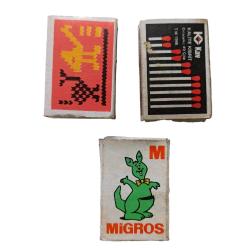 Kibrit Kutusu Lotu 3 Adet - Migros - Kav - Türkay