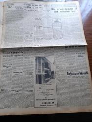 Yeni İstanbul Gazetesi - 8 Ağustos 1953 - Namık Zeki Aral - Eisenhower'in Türkiye'ye Dair Mühim Bir Demeci - Bir Adana Gazetesi 1933 Yılında 31 Şaki'nin Sebepsiz Kurşuna Dizildiğini Yazdı - İngiltere'ye Askeri Türk Borçları Tasfiye Edildi - Adnan Menderes İzmir'de Yamanlar Kampı'nı Gezdi - Demokrat Parti Ve Hürriyet Partisi Organları Arasında Tartışma - Amerika Türkiye'den Afyon Ve Benzeri Uyuşturucu Madde İhracınının Yasaklanmasını İstiyor - Döner Ayna Yazan Halide Edip Adıvar Yazı Dizisi - Mustafa Nermi - Yeşilköy Havaalanı'nın Telefonu Islaha Muhtaç Bir Halde - Midye İnsanlar - Kore'de Dün Serbest Bırakılan 25 Türk Esirlerin İsmi - Eski Sovyet Gizli Polis Teşkilatı Reisi Beria'nın Cinayetlerine Dair Verilen Son Malumat - Bonn Elmasları Meselesi - Ankara İstanbul İzmir Radyosu Programı - Bergama Antik Şehri - Anadolu Abideleri - Aziz Ogan - Yeni İstanbul'un Hikayeleri Kestane Fidanları Yazan Mehmet Davaz - Müzikhol Nasıl Doğdu Nasıl Gelişti - Adım Adım Türkiye Yazan Hikmet Saim