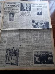 Yeni İstanbul Gazetesi - 8 Ağustos 1953 - Namık Zeki Aral - Eisenhower'in Türkiye'ye Dair Mühim Bir Demeci - Bir Adana Gazetesi 1933 Yılında 31 Şaki'nin Sebepsiz Kurşuna Dizildiğini Yazdı - İngiltere'ye Askeri Türk Borçları Tasfiye Edildi - Adnan Menderes İzmir'de Yamanlar Kampı'nı Gezdi - Demokrat Parti Ve Hürriyet Partisi Organları Arasında Tartışma - Amerika Türkiye'den Afyon Ve Benzeri Uyuşturucu Madde İhracınının Yasaklanmasını İstiyor - Döner Ayna Yazan Halide Edip Adıvar Yazı Dizisi - Mustafa Nermi - Yeşilköy Havaalanı'nın Telefonu Islaha Muhtaç Bir Halde - Midye İnsanlar - Kore'de Dün Serbest Bırakılan 25 Türk Esirlerin İsmi - Eski Sovyet Gizli Polis Teşkilatı Reisi Beria'nın Cinayetlerine Dair Verilen Son Malumat - Bonn Elmasları Meselesi - Ankara İstanbul İzmir Radyosu Programı - Bergama Antik Şehri - Anadolu Abideleri - Aziz Ogan - Yeni İstanbul'un Hikayeleri Kestane Fidanları Yazan Mehmet Davaz - Müzikhol Nasıl Doğdu Nasıl Gelişti - Adım Adım Türkiye Yazan Hikmet Saim