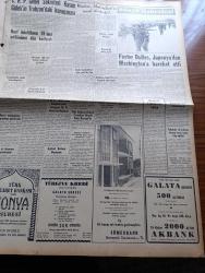 Yeni İstanbul Gazetesi - 10 Ağustos 1953 - Mustafa Nermi - Dün Kore'de 13 Türk Esiri Daha İade Edildi - Dünya Cirit Atma Rekorunu Bud Held Kırdı - Belgrad Radyosu - İran Başbakanı Doktor Musaddık Yanlış Yoldan Dönüyor Mu - Türkiye İçin 20 Milyonluk Ek Kredi - Kasım Gülek CHP'den Kimse Hesap İsteyemez Dedi - Bahadır Dülger Anadolu Ajansından Ayrılıyor Mu - Isparta Hava Alanı Açıldı - Taksim Meydanı'nda Dini Kisve İle Dolaşan Bir Hoca -  Döner Ayna Yazan Halide Edip Adıvar Yazı Dizisi - Numan Kıraç - Adliye Sarayının Birinci Kısım İnşaatına Hız Verildi - Harf İnkılabının 25. Yıldönümü Dün Kutlandı - Edirne'de 100 Kişi Kuduz Tedavisi Görüyor - İçişleri Bakanı Ethem Menderes Madende - General Franco'nun Nutku - Dünyanın 2. Büyük Barajı Hindistan'da Yapılıyor - Ankara İstanbul İzmir Radyosu Programı - Hüseyin Avni Şanda - 2. Mahmut'un İnkılapları - Yeni İstanbul'un Hikayeleri Tomris'in Şüphesi Yazan Ayhan Kırmacı - Birleşik Amerika'da İnşa Edilen Cami- Sinemanın En Sevimli Aktörü John Wayne