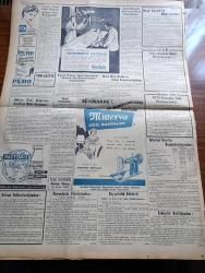 Yeni İstanbul Gazetesi - 10 Ağustos 1953 - Mustafa Nermi - Dün Kore'de 13 Türk Esiri Daha İade Edildi - Dünya Cirit Atma Rekorunu Bud Held Kırdı - Belgrad Radyosu - İran Başbakanı Doktor Musaddık Yanlış Yoldan Dönüyor Mu - Türkiye İçin 20 Milyonluk Ek Kredi - Kasım Gülek CHP'den Kimse Hesap İsteyemez Dedi - Bahadır Dülger Anadolu Ajansından Ayrılıyor Mu - Isparta Hava Alanı Açıldı - Taksim Meydanı'nda Dini Kisve İle Dolaşan Bir Hoca -  Döner Ayna Yazan Halide Edip Adıvar Yazı Dizisi - Numan Kıraç - Adliye Sarayının Birinci Kısım İnşaatına Hız Verildi - Harf İnkılabının 25. Yıldönümü Dün Kutlandı - Edirne'de 100 Kişi Kuduz Tedavisi Görüyor - İçişleri Bakanı Ethem Menderes Madende - General Franco'nun Nutku - Dünyanın 2. Büyük Barajı Hindistan'da Yapılıyor - Ankara İstanbul İzmir Radyosu Programı - Hüseyin Avni Şanda - 2. Mahmut'un İnkılapları - Yeni İstanbul'un Hikayeleri Tomris'in Şüphesi Yazan Ayhan Kırmacı - Birleşik Amerika'da İnşa Edilen Cami- Sinemanın En Sevimli Aktörü John Wayne