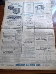 Yeni İstanbul Gazetesi - 12 Ağustos 1953 - Mustafa Nermi - Kore'de Hürriyet'e Kavuşanların Sevinci - Eski Osmanlı Prenslerinden Ömer Faruk Zavallısının Verdiği Beyanat - Dumlupınar Davası Meraklı Bir Safhada - Çanakkale Zaferinin Yıldönümü - Bahadır Dülger Anadolu Ajansından Uzaklaştırıldı - Türkiye Güzellik Kraliçesi Belgin Doruk - Döner Ayna Yazan Halide Edip Adıvar Yazı Dizisi - Haliçte Korsanlar Bir Bekçiyi Yaraladı - Burak Reis'in Kahramanca Şehadeti - Fransa'daki Greve Karşı Hükümet Çare Arıyor - Moskova Radyosu İran'ı Amerika Aleyhine Tahrik Ediyor - İsveç'te Atom Araştırmaları - Anadolu Abideleri Yazan Aziz Ogan Yazı Dizisi - Ankara İstanbul İzmir Radyosu Programı Mecliste - 2. Mahmut'un İnkılapları - Yeni İstanbul'un Hikayeleri Büyük Dava Yazan Mahmut Kuru - Mayalara Dair Bugün Ne Biliniyor - Mısır Eski Kraliçesi Feride'nin Hayatı - İslam Memleketleri Yazan Fikret Adil Yazı Dizisi - Yeni Ceza Kanununda Suçlu Doktorlar - Boliden İsveç Akümülatörleri - Çapamarka - Ziraat Bankası