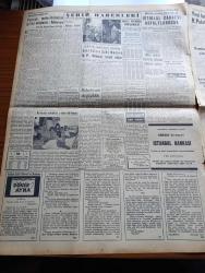 Yeni İstanbul Gazetesi - 16 Ağustos 1953 - Mustafa Nermi - Kore Konferansına Katılacak Devletler - Diyanet İşleri Başkanı Eyüp Sabri Hayırlıoğlu'na Mecburi İzin Verildi - İstanbul Atletizm Birincilikleri - Boksör Garbis Zaharyan Dün Gece Taki Ziyaris'i Mağlup Etti - Savcı Yardımcılarına Verilen Yeni Vazife - Sümerbank Mamülleri Ucuzlatıldı - Döner Ayna Yazan Halide Edip Adıvar Yazı Dizisi - İstiklal Caddesi Asfaltlanacak - Profesör Doktor Kerim Ömer Çağlar - Hasan Polatkan - İran Sovyet Müşterek Komisyonunun Toplantıları - Panayakapulo Haci Evinin Açılış Töreni Yapılacak - Binbir Gece Masalları Dört Ayaklı Kadı Çeviren Reşad Nuri Darago Yazı Dizisi - Ankara İstanbul İzmir Radyosu Programı - Batı Almanya Ve İzmir Fuarı - Pazar Konuşmaları Yazan Baydar Derler - Christian Dior - Dünyadan Meraklı Resimler - Eisenhower Sicilya Çıkarmasını Anlatıyor - Atom Motorunun Hususiyetleri Nedir - Futbol Mevsimi Açılırken - Ziraat Bankası - Çapamarka - Tissot Saatleri - Rekor İdrofil Pamuk