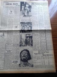 Yeni İstanbul Gazetesi - 16 Ağustos 1953 - Mustafa Nermi - Kore Konferansına Katılacak Devletler - Diyanet İşleri Başkanı Eyüp Sabri Hayırlıoğlu'na Mecburi İzin Verildi - İstanbul Atletizm Birincilikleri - Boksör Garbis Zaharyan Dün Gece Taki Ziyaris'i Mağlup Etti - Savcı Yardımcılarına Verilen Yeni Vazife - Sümerbank Mamülleri Ucuzlatıldı - Döner Ayna Yazan Halide Edip Adıvar Yazı Dizisi - İstiklal Caddesi Asfaltlanacak - Profesör Doktor Kerim Ömer Çağlar - Hasan Polatkan - İran Sovyet Müşterek Komisyonunun Toplantıları - Panayakapulo Haci Evinin Açılış Töreni Yapılacak - Binbir Gece Masalları Dört Ayaklı Kadı Çeviren Reşad Nuri Darago Yazı Dizisi - Ankara İstanbul İzmir Radyosu Programı - Batı Almanya Ve İzmir Fuarı - Pazar Konuşmaları Yazan Baydar Derler - Christian Dior - Dünyadan Meraklı Resimler - Eisenhower Sicilya Çıkarmasını Anlatıyor - Atom Motorunun Hususiyetleri Nedir - Futbol Mevsimi Açılırken - Ziraat Bankası - Çapamarka - Tissot Saatleri - Rekor İdrofil Pamuk