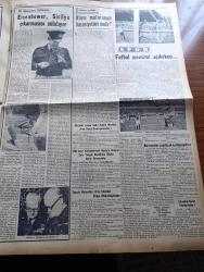 Yeni İstanbul Gazetesi - 16 Ağustos 1953 - Mustafa Nermi - Kore Konferansına Katılacak Devletler - Diyanet İşleri Başkanı Eyüp Sabri Hayırlıoğlu'na Mecburi İzin Verildi - İstanbul Atletizm Birincilikleri - Boksör Garbis Zaharyan Dün Gece Taki Ziyaris'i Mağlup Etti - Savcı Yardımcılarına Verilen Yeni Vazife - Sümerbank Mamülleri Ucuzlatıldı - Döner Ayna Yazan Halide Edip Adıvar Yazı Dizisi - İstiklal Caddesi Asfaltlanacak - Profesör Doktor Kerim Ömer Çağlar - Hasan Polatkan - İran Sovyet Müşterek Komisyonunun Toplantıları - Panayakapulo Haci Evinin Açılış Töreni Yapılacak - Binbir Gece Masalları Dört Ayaklı Kadı Çeviren Reşad Nuri Darago Yazı Dizisi - Ankara İstanbul İzmir Radyosu Programı - Batı Almanya Ve İzmir Fuarı - Pazar Konuşmaları Yazan Baydar Derler - Christian Dior - Dünyadan Meraklı Resimler - Eisenhower Sicilya Çıkarmasını Anlatıyor - Atom Motorunun Hususiyetleri Nedir - Futbol Mevsimi Açılırken - Ziraat Bankası - Çapamarka - Tissot Saatleri - Rekor İdrofil Pamuk