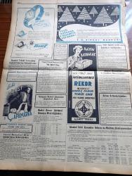 Yeni İstanbul Gazetesi - 16 Ağustos 1953 - Mustafa Nermi - Kore Konferansına Katılacak Devletler - Diyanet İşleri Başkanı Eyüp Sabri Hayırlıoğlu'na Mecburi İzin Verildi - İstanbul Atletizm Birincilikleri - Boksör Garbis Zaharyan Dün Gece Taki Ziyaris'i Mağlup Etti - Savcı Yardımcılarına Verilen Yeni Vazife - Sümerbank Mamülleri Ucuzlatıldı - Döner Ayna Yazan Halide Edip Adıvar Yazı Dizisi - İstiklal Caddesi Asfaltlanacak - Profesör Doktor Kerim Ömer Çağlar - Hasan Polatkan - İran Sovyet Müşterek Komisyonunun Toplantıları - Panayakapulo Haci Evinin Açılış Töreni Yapılacak - Binbir Gece Masalları Dört Ayaklı Kadı Çeviren Reşad Nuri Darago Yazı Dizisi - Ankara İstanbul İzmir Radyosu Programı - Batı Almanya Ve İzmir Fuarı - Pazar Konuşmaları Yazan Baydar Derler - Christian Dior - Dünyadan Meraklı Resimler - Eisenhower Sicilya Çıkarmasını Anlatıyor - Atom Motorunun Hususiyetleri Nedir - Futbol Mevsimi Açılırken - Ziraat Bankası - Çapamarka - Tissot Saatleri - Rekor İdrofil Pamuk