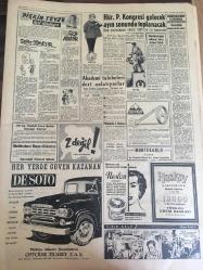 YENİ SABAH GAZETESİ 21 EKİM 1958 YIL :21 SAYI :7051--Kıbrıs da Üç Türk Öldürüldü --İnönü ,Zile de ki Durumu İzah  Etti --Menderes İnönü ye Uşak ta  cevap verdi --Liseyi Pekiyi ile  bitiren  bazı talebeler  üniversiteye giremedi --Zamlı  dolmuş  tarifesi  bugün  mer 'iyete  giriyor --Orta Halliyi Düşündüm :Siyavuşgil ---Hür .Pa.Kongresi Gelecek Ayın Sonunda Toplanacak --Sinema :Kin  ,Cehennem  Yarışı --Mili Takımımız  Yarın Brüksel 'e Uğurluyoruz --Belçika Futbolu --Haftanın Yegane Maçı :Adalet -Beyoğlu Spor --Fenerbahçe  Kulübü 80.000 Kişilik Stad Yapılıyor --Beşiktaş  muhalifler tekrar toplanıyorlar ---