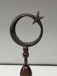 Yüksek Kondisyonlu Muazzam Nadir Antika Bronz Alem