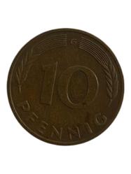 10 PFENNIG 1975