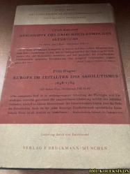 GESCHİCHTE ASİENS - ERNST WALDSCHMİDT / LUDWİG ALSDORF / BERTOLD SPULER / HANS O. H. STANGE / OSKAR KRESSLER - VERLAG F. BRUCKMANN - ALMANCA KİTAP (ASYA'NIN TARİHİ)