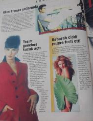 YENİYÜZYIL GAZETESİ-CAFE PAZAR-DERGİ-EK-CAFE-PAZAR-16 KASIM-1997-SAYI:1-KAPAK-FOTOĞRAF-RÖPORTAJ-İZEL-SAĞLIK-ŞİŞMAN-GERGİN-KADINLAR-TEST-PANTER-CEYLAN-AKIN-FRANSA-POP MÜZİK-YEŞİM SALKIM-DEBORAH CAPRİOGLİO-GEORGİA ATLANTA MODEL OF THE SOUTH-NİLÜFER-MODA-NAOMİ CAMPHELL-PRADA-BLUES FESTİVAL-PİLOT-EMEL ARMAN KARAKAŞ-OKYANUS-TARİH-DÜĞÜN-EN YAŞLI GELİN-MINNIE MUNRO-