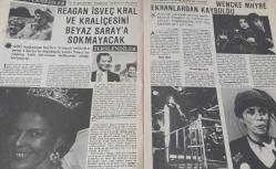 TÜRKÇE TELE VİZYON HAFTALIK TV DERGİSİ-TELE VİZYON-HAFTALIK-DERGİ-NR:42-17 EKİM-23 EKİM-1981-AHMET ÖZHAN-HALE SOYGAZİ-REAGAN-HARALD JUHNKE-WİELHELM WİEBEN-TAGESSCHAU-WENCKE MHYRE-SEXTETT-MATA HARİ-YEŞİL KUŞ-MARIA SCHELL-BOP HOPE-FİLİZ AKIN-REYHAN-SİNEKLİ BAKKAL-TÜRKAN ŞORAY-APOCALYPSE NOW-MARLON BRANDO-ROBERT DUWALL-AYŞE TUNALI-SUNA YILDIZOĞLU-ÜÇ ARKADAŞ-NİLÜFER KARAKAŞ-ERAY ÜNGELDİ-OKTAY ŞAHİN-GOLF-ERZURUM