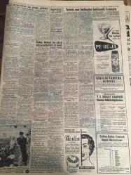 YENİ SABAH GAZETESİ 21 TEMMUZ 1958 YIL :21 SAYI : 6959--Ürdün , Kahire ile olan  münasebetlerini  kesti ---Nasir Kuveyt Şeyhi ile Görüştü --İnönü ,son hadiseler  hakkında  konuştu --Amerikalılara  Türkiye yi  terk etmeleri  tavsiye edildi ---Garip bir  itham --Suriye de  vaziyet gergin --Kıbrıs  da bir haftadır  kan gövdeyi  götürüyor --Meclisin  Toplantıya Çağrılması Muhtemel --Haksız Nerede :Siyavuşgil --Kapalı çarşı  esnafı  pislikten şikayetçi --Irak ' da ki  kanlı  ihtilalin  üzerinden  bir hafta geçti ---Hollywood 'un kıskançlık bilmeyen  güzel  yıldızlar  :Kim Novak ---Molnar Fenerbahçe  'den 500 lira fark  istiyor --Türkiye ve Rusya  Şampiyon Olacaktır --Burgaz ,Kınalı 'yı 4-2  mağlup  etti ----Yetkiner Kupası Yelken Yarışları --Nevzat Cengiz  :Kazanma şansı  metanet  ve iradeye bağlıdır diyor --Ordu Takımı Maçları --Tamer Başoğlu --Ankara da yapılan  rekor denemeleri ----
