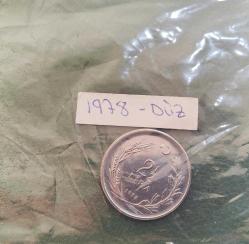 2 BUÇUK LİRA 1978 (DÜZ) YÜKSEK KONDİSYON ÇİL+++