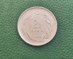 2 BUÇUK LİRA 1975 (TERS) YÜKSEK KONDİSYON ÇİL+++