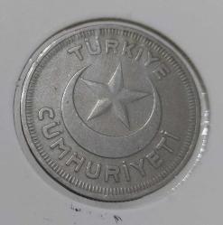 1938 ON 10 KURUŞ ORİJİNAL MADENİ NİKEL ÇİL 2R1AA1R ÇOK NADİR