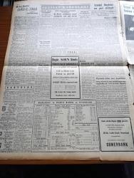 Yeni İstanbul Gazetesi - 10 Mart 1953 - Mustafa Nermi - Stalin'in Cenaze Töreni Dün Moskova'da Yapıldı - Türk Heyeti Paris'te - Mareşal Tito'nun Gizli Tutulan Seyahati - John Foster Dulles Stalin'in Ölümünü Hayırlı Buluyor - Malatya Suikastı Sanıkları Dün Ankara'ya Getirildiler - Cumhurbaşkanı Celal Bayar Eğitim Vekili Tevfik İleri İle Görüştü - Küçük İnsanlar Yazan Faik Baysal Yazı Dizisi - Büyük Kardeşim Atatürk Anlatan Makbule Atadan Yazı Dizisi - Saim Arıkan Güreş Takımı Antrenörü Oldu - Kerim Ömer Çağlar - Okullarda Test Usulünün Tatbiki İçin Dünkü Toplantı - 14. Devlet Resim Ve Heykel Sergisi 15 Nisan'da Açılacak - Fransız Ordu Takımı 12 Mart'ta Gelecek - İsrail Araştırmalar Müşavirliği - Amerika'nın Sesi Radyosu Türkçe Yayınları - 1001 Gece Masalları Kamer Ül Zaman Çeviren Reşad Nuri Darago Yazı Dizisi - İkinci Bir Pearl Harbour Faciası Daha Olabilir Mi - Sana Nebati Margarin - Hoover Elektrik Süpürgesi - Çapamarka - Gripin - Boksör Rocky Marciano'nun Antrenman Arkadaşı Türk