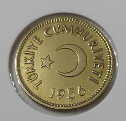 1956 PİRİNÇ 25 KURUŞ ORİJİNAL MADENİ PARA ÇİLL 2G1R1AA ÇİLİ PEK BULUNMAZ