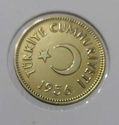 1956 PİRİNÇ 25 KURUŞ ORİJİNAL MADENİ PARA ÇİLL 2G1R1AA ÇİLİ PEK BULUNMAZ