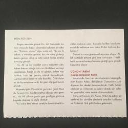 19 ARALIK 2008 -TAKVİM YAPRAĞI-DOĞUM GÜNÜ HEDİYESİ-KUVEYT TÜRK TAKVİMİ,RODOSUN FETHİ,1522,HATTAT YESARİ MEHMED ESAD EFENDİNİN VEFATI 1798,HALAL RIZKI TERK,GÜNÜN TARİHİ RODOS ADASININ FETHİ