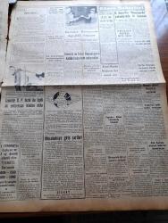 Yeni İstanbul Gazetesi - 16 Temmuz 1952 - Esir Şehrin İnsanları Yazan Nureddin Demir (Kemal Tahir) Yazı Dizisi - General Collins Kore Cephesinin Teftişinden Döndü - Dünkü Basketbol Maçında İtalya'ya Yenildik -  Cumhurbaşkanı Celal Bayar Dün Sergiyi Gezdi - Medrano Sirki - Genel Özgen Musiki Topluluğu - İkinci Olimpiyad Kafilemiz Dün Yeşilköy'de Törenle Uğurlandı - Kasım Gülek Dün Adıyaman'da Çürük Domates Yağmuruna Tutuldu - Şehir Hattı Vapurlarının Kömür Meselesi - Vecihi Yazıcı - Bedii Faik - Şili'de Amerika Aleyhinde Dün De Nümayiş Yapıldı - Troçki'nin Katili Serbest Bırakılıyor - Olimpiyat Kampında Şimdi 27 Millet Var - Fındık Baremi - Leonardo Da Vinci'nin 500. Ölüm Yıldönümü - Basketbolda Yunanistan İsrail'i Mağlup Etti - Türk Mısır Maçı İçin Gazeteler Ne Yazıyor - Zündapp Motosikletleri - Gripin - Omega - Linde Alman Buzdolabı - Çapamarka