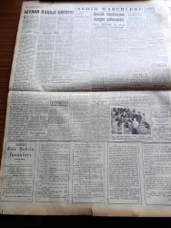 Yeni İstanbul Gazetesi - 15 Temmuz 1952 - Mustafa Nermi - Cumhurbaşkanı Celal Bayar Medrano Sirkinde - Kore'de Kara ve Hava Harekatı Geniş Ölçüde Devam Ediyor - Basketbolda Mısırlılara 64 45 Yenildik - Türkiye Yardım Misyonu Başkanı Mr. Dayton Dün Şehrimize Geldi - Türkiye'nin En Büyük Barajı İnşa Ediliyor - Hac Seferleri Durduruldu - Hindistan'da Bir Türk Şairi Emir Khusro Dün Anıldı - Amerika Büyük Bir Uçak Gemisi İnşa Ediyor -  Rize Futbol Sahasına Kavuştu - Işıklı Barajı Menderes Ovasının İhtiyacını Tamamlayacaktır -  Mona Lisa'nın Bir Görünüşü - Leonardo Da Vinci - Yeni İstanbul 1952 Helsinki Olimpiyatında - Ruslar Helsinki'de 20 Altın Ve 25 Gümüş Madalya Kazanmayı Ümit Etmektedirler - Olimpiyattan Fotoğraflar - Büyük Batı Bestekarlarından Schumann - Ordusuz General - Zündapp Motosikletleri - Demag Cereskalleri - Centrum Oto Radyoları - Dermojen
