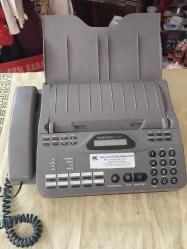 Telefax,  Sabit telefon ve faks cihazı,  koleksiyonluk,  dekorluk,  denenmedi,  haliyle..
