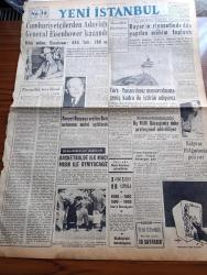 Mustafa Nermi - 12 Temmuz 1952 - Mustafa Nermi - Cumhuriyetçilerden General Eisenhower Kazandı - Basketbolde İlk Maçı Mısır İle Oynayacağız - Celal Bayar'ın Riyasetinde Dün Yapılan Mühim Toplantı - Türk Yunan Deniz Manevralarına Geniş Kadro İle İştirak Ediyoruz - İran'da Musaddık Başbakanı - Esir Şehrin İnsanları Yazan Nureddin Demir ( Kemal Tahir) Yazı Dizisi - Çanakkale Abidesi Komitesi Toplandı - Türkkuşu Teşkilatı Genişletiyor - Tortum Şelalesi Tesislerinin Temeli 1 Ağustos'ta Atılıyor - Kızıl Çin'den Hindiçini'ye Silah Akımı Devam Ediyorum - Kore'de Harbinin En Şiddetli Hava Hücumu - Türk İtalyan Kültür Anlaşması Onaylandı - Konya'da Kurulacak Şeker Fabrikası Hazırlıkları - Pinay Tecrübesi Acaba Muvaffak Olabilecek Mi -  Memleket Ve Dünya Borsa Ve Piyasaları - Büyük Batı Bestekarlarından Weber - Paris'te Constantinople Sokağı - Amerika'nın En Zengin Adamı Mr. Hunt - Yarasa'da Radar Hassası Var - Çapamarka - Centrum Oto Radyoları - Gripin - Zündapp Motosikletleri - Hoover