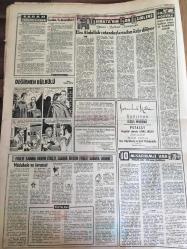 YENİ SABAH GAZETESİ  29 EKİM 1963  YIL :26 SAYI :8816---Yeni İcra -İflas Kanunu Komisyonda  Kabul Edildi--Anjelik Aşkı --İstanbul 'un Nüfusu Günde 2500 Artıyor --1 Ay Önce İltica Eden Bulgar İade Edildi --Selçuk  kazılarında Sokrat ve Eflatunun  portreleri  bulundu --İki Topal  Dilencinin  Kurduğu Bir Esrar Şebekesi Yakalandı --Seyahat ,Ya Resulüllah :Siyavuşgil --55 Ağanın bütün  mallarının tamamen  iadesi  teklif edildi --Sinemalar :Atlas :Kanlı Öç ,Emek :Sonsuz Aşk --İnci :Korkusuz Kabadayı --Almanya :3 Türkiye : 0--Antrenör B.Şit 'in  dalgınlığı  bizi bir  şampiyonluktan  etti --Beylerbeyi  ve Bursa Spor Galip --Futbolda   finali  bugün İtalya ile Oynuyoruz --Başarılı Aktör Metin Serezli Bir Zamanlar Fenerbahçe de Oynamıştı --Dünün Ayrancısı  Bugünün  Müzik  Direktörü Oldu --H.Baradan  50 Bin Liraya Sigortalı Saçlarını Kara Yılan Uğruna Kesecek --Konuşma :Nedret Güvençle -G.Birliği bu sezonda Başa Güreşecek Ekipler Arasındadır ----Napoli de iki  nesil bir gaye için öalıştı --