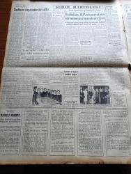 Yeni İstanbul Gazetesi - 5 Haziran 1952 - Berlin'de Doğu Batı Gerginliği Artıyor - Güney Kore Cumhurbaşkanı'nım Hareketine Türkiye'nin Protestosu - Başbakan Adnan Menderes CHP'nin Servetinin Öğrenilmesini Lüzumlu Görüyor - Lille Beşiktaş'ı 3 0 Mağlup Etti - Fransa'da Komünist Hezimeti - Yeni Cephe Gazetesi Sahibi Osman Hamit Tat Bir Kere Daha Mahkum Oldu - Celal Bayar İstanbul'da - Maskeli Hakikat Yazan Deniz Albayı Tevfik İnci Yazı - Dünya Güzellik Müsabakası - Uçan Daireler Bir Seraptan ibaretmiş - Mareşal Papagos Türkiye İle Askeri Anlaşma İstiyor - Profesör Ömer Hilmi Budda Evinde Ölü Bulundu - Birleşmiş Milletler İçin İngiltere Komünist Çin'in Üyeliğini Desteklemiyor - Atatürk'e Küfreden Rizeli Kadir Özçelik Tevkif Edildi - Yerli Malı Davası Unutuldu Mu - Kıbrıs Türkleri Arasında Yazan Fikret Adil Yazı Dizisi - Avrupa'nın En Tehlikeli Adamı Skorzeny Anlatıyor Mussolini'yi Nasıl Kaçırdım Yazı Dizisi - Fendt Dieselross Traktörleri - Zündapp Motosikletleri - Çapamarka - Volvo Kamyon