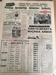YENİ SABAH GAZETESİ  24 EYLÜL 1963 YIL :26 SAYI :8811--Hakimler geçici kira takdir  edebilecekler --Bir CHP ''li  daha  Bekata için görüşme  talep etti --Erataman  İsviçre ye  gitmiş --Yüzdü  yakalandı  boğuştu  yine kaçtı  ve  nihayet iltica etti --Adliye 'de  cinayet işleyen  kadının duruşması  başladı --Mahalli  seçimlerde ayrı ayrı   renkte  3 oy  pusulası kullanılacak --O Mahiler  ki :Siyavuşgil --Kolombiya da  haydutlar  8'i  çocuk  ,19  kişiyi  öldürdü --İstanbul  yedi  tepesinden  yankılar getiren  sanatkar :Güzide Kasacı --İstanbul Radyosu Programlarından Seçmeler---Polonya Beraberliği  Almanları Korkuttu --Türk Kalesinde Turgay  denen bir  şeytan  vardı --Türkiye - İspanya Maçında  Arbede --Kamyonet Ekspres'e   çarptı  2 kişi öldü --Suriye devlet  adamlarının maaş  miktarı  indirildi --