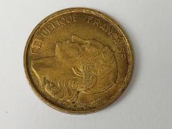 1951 Yıllzrına ait Fransa'ya özgü Madeni para 20 FRANK