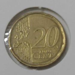 2007 BELÇİKA 20 EURO CENT ORİJİNAL MADENİ PARASI ÇİLALTI ÇÇ2V1R2 NADİRDİR