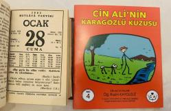 28 Ocak 1983 hediyelik orijinal Mevlana takvim yaprağı (Cin Ali kitabı hediyeli:)