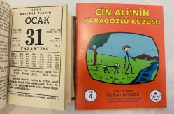 31 Ocak 1983 hediyelik orijinal Mevlana takvim yaprağı (Cin Ali kitabı hediyeli:)