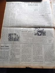 Yeni İstanbul Gazetesi - 7 Haziran 1952 - Mustafa Nermi - General Ridgway Kızıllara Sert Bir İhtarda Bulundu - Gelengül Tayfuroğlu Türkiye Güzellik Kraliçeliğine Seçildi - Albay Nuri Pamir Kore'de Şehit Oldu - Başbakan Adnan Menderes Rum Patrikhanesini Ziyaret Etti - Ürdün Kralı Tallal Yurduna Dönmek İstiyor - Maskeli Hakikat Yazan Deniz Albayı Tevfik İnci Yazı Dizisi - Hıfzıssıhha Enstitüsünün Bir Yıllık Çalışması - Yeni Maden Kanunu Meclise Veriliyor - İzmir'de Sahur Davulu Bir Mesele Oldu - Amiral Carney Karargâhının Yıldönümü - Bisiklet Yarışları - İran'da Ecnebi Okulları Yeni Talebe Alamayacak -  İspanyollara Karşı Milli Takım Nasıl Tertipleniyor -  Galatasaray Lille Takımıyla Oynuyor - Amerika'da Türk Delikanlıları - İstanbul'un En Eski İşyeri Balkapanı - Yeni Marlene Dietrich Kim - Rita Hayworth Sürekli Eş Değiştiriyor - Almanya Ve Bira - Kıbrıs Türkleri Arasında Yazan Fikret Adil Yazı Dizisi - İstanbul'un Büyük Bir Derdi Telefon - Demag Cereskalleri - BEA İngiliz Havayolları