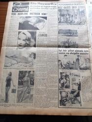 Yeni İstanbul Gazetesi - 7 Haziran 1952 - Mustafa Nermi - General Ridgway Kızıllara Sert Bir İhtarda Bulundu - Gelengül Tayfuroğlu Türkiye Güzellik Kraliçeliğine Seçildi - Albay Nuri Pamir Kore'de Şehit Oldu - Başbakan Adnan Menderes Rum Patrikhanesini Ziyaret Etti - Ürdün Kralı Tallal Yurduna Dönmek İstiyor - Maskeli Hakikat Yazan Deniz Albayı Tevfik İnci Yazı Dizisi - Hıfzıssıhha Enstitüsünün Bir Yıllık Çalışması - Yeni Maden Kanunu Meclise Veriliyor - İzmir'de Sahur Davulu Bir Mesele Oldu - Amiral Carney Karargâhının Yıldönümü - Bisiklet Yarışları - İran'da Ecnebi Okulları Yeni Talebe Alamayacak -  İspanyollara Karşı Milli Takım Nasıl Tertipleniyor -  Galatasaray Lille Takımıyla Oynuyor - Amerika'da Türk Delikanlıları - İstanbul'un En Eski İşyeri Balkapanı - Yeni Marlene Dietrich Kim - Rita Hayworth Sürekli Eş Değiştiriyor - Almanya Ve Bira - Kıbrıs Türkleri Arasında Yazan Fikret Adil Yazı Dizisi - İstanbul'un Büyük Bir Derdi Telefon - Demag Cereskalleri - BEA İngiliz Havayolları