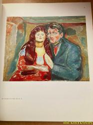 EDWARD MUNCH UND SEİNE MODELLE / GALERİE DER STADT STUTTGART / VERLAG GERD HATJE / ALMANCA KİTAP (EDWARD MUNCH VE MODELLERİ)