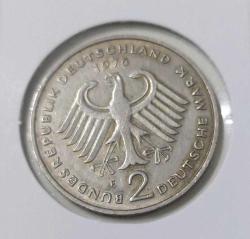 1976-F BATI ALMANYA DEUTSCHE 2 MARK ORİJİNAL MADENİ PARASI NADİR HARFLISI ÇOK ÇOK TEMİZ YY3ŞŞŞ2 ÇOK NADİR