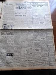 Yeni İstanbul Gazetesi - 18 Haziran 1952 - Mustafa Nermi - Esir Şehrin İnsanları Yazan Nureddin Demir (Kemal Tahir) Yazı Dizisi - Rusya'nın İsveç'i İstila Planları Meydana Çıktı - Kral Paul'ün Celal Bayar'a Bir Mesajı - Sosyalist Partiden 14 Kişi Yakalandı -  Esat Adil Müstecabioğlu - Yusuf Ahıskalı - Vahit Kıvılcım - Veli Dolu - Halk Partisinin Zimmetinde Bulunan Paralar - Limanlar Ve Silolar Kredisi - Şehir Tiyatrosunun Yeni Rejisörü Max Meinecke - Türkiye Fransa Kültür Anlaşması Dün İmzalandı - Rusya Amerikan Gemilerini İade Edecek - Ticanilerin Duruşması - Mahmutpaşa Çarşısı Nerede Başlar Ve Nerede Son Bulur - Birleşik Amerika'nın 1953 Bütçesi - Namık Kemal'in Magosa'sı - Kadın Hapishanesinde Doğan Çocuklar - Bulmaca - Tiyatro Eserleri Ve Mektep Çocukları - Fendt Dieselross Traktörleri - Meşhur Oliver Yazı Makineleri -  Çapamarka - Aga Radyo - Gripin - Pilli Luxor Radyo - Refik Şevket İnce İstifasını Geri Aldı