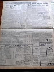 Yeni İstanbul Gazetesi - 18 Haziran 1952 - Mustafa Nermi - Esir Şehrin İnsanları Yazan Nureddin Demir (Kemal Tahir) Yazı Dizisi - Rusya'nın İsveç'i İstila Planları Meydana Çıktı - Kral Paul'ün Celal Bayar'a Bir Mesajı - Sosyalist Partiden 14 Kişi Yakalandı -  Esat Adil Müstecabioğlu - Yusuf Ahıskalı - Vahit Kıvılcım - Veli Dolu - Halk Partisinin Zimmetinde Bulunan Paralar - Limanlar Ve Silolar Kredisi - Şehir Tiyatrosunun Yeni Rejisörü Max Meinecke - Türkiye Fransa Kültür Anlaşması Dün İmzalandı - Rusya Amerikan Gemilerini İade Edecek - Ticanilerin Duruşması - Mahmutpaşa Çarşısı Nerede Başlar Ve Nerede Son Bulur - Birleşik Amerika'nın 1953 Bütçesi - Namık Kemal'in Magosa'sı - Kadın Hapishanesinde Doğan Çocuklar - Bulmaca - Tiyatro Eserleri Ve Mektep Çocukları - Fendt Dieselross Traktörleri - Meşhur Oliver Yazı Makineleri -  Çapamarka - Aga Radyo - Gripin - Pilli Luxor Radyo - Refik Şevket İnce İstifasını Geri Aldı